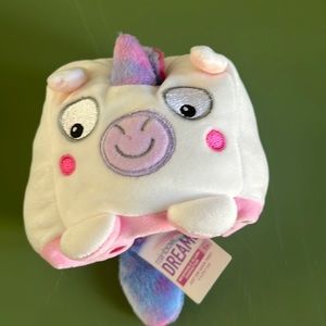 Rainbow dreams reversible plush character 10.1 cm